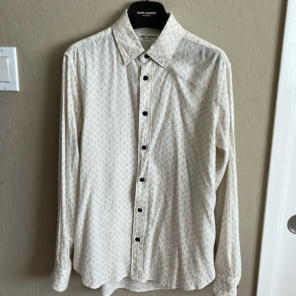 Saint Laurent Paris Oversized Shirt Size XS - Picture 1 of 5